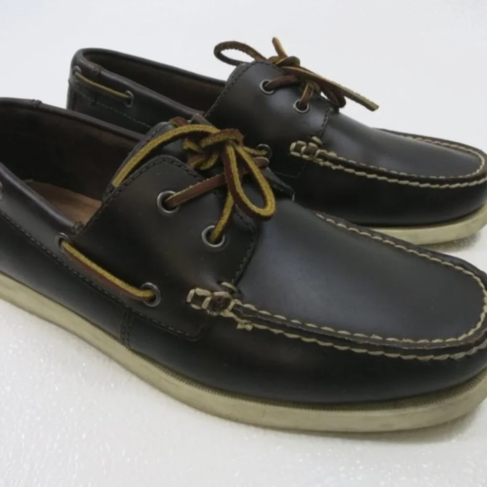 Eastland Seaport Leather Casual Dress Boat Deck Shoes Footwear Men's 9 M